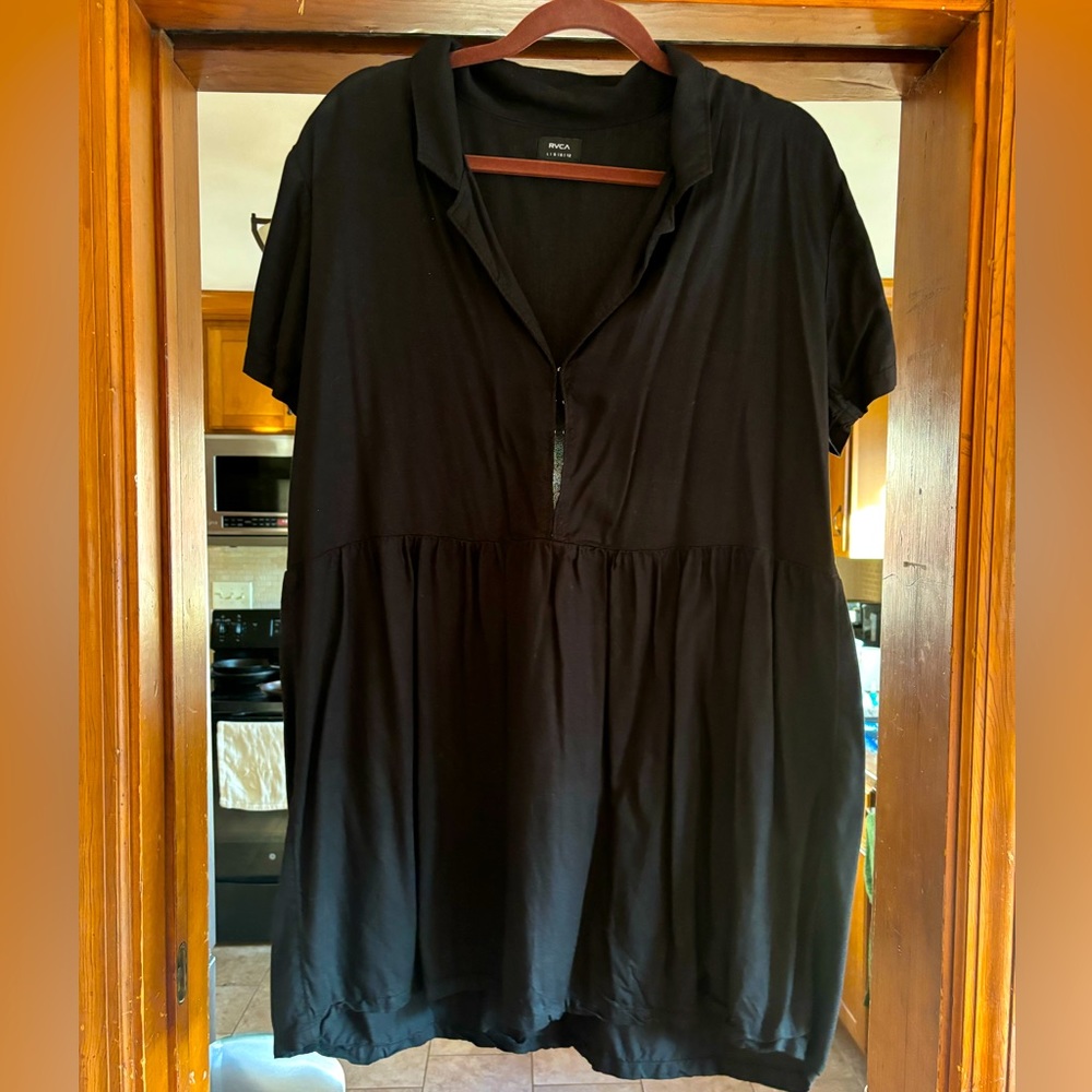 RVCA Black Loose Dress